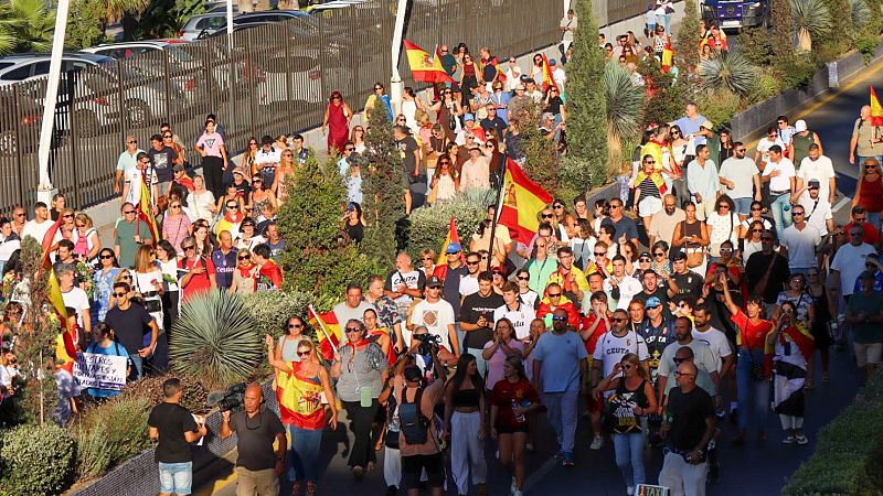 Protestas en las calles de Ceuta