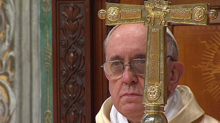 El papa Francisco ha celebrado su primera misa en la Capilla Sixtina