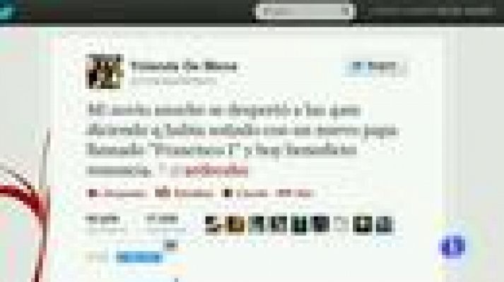  - El tuit "profético" del nuevo papa