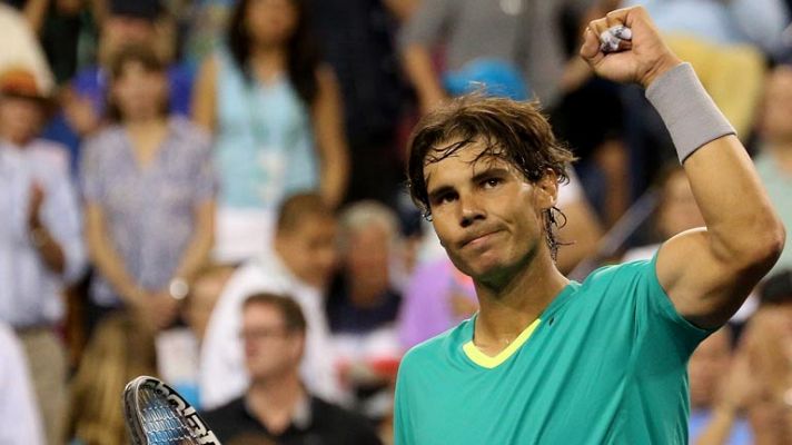 Telediario 1 - Nadal le da un repaso a Federer en Indian Wells