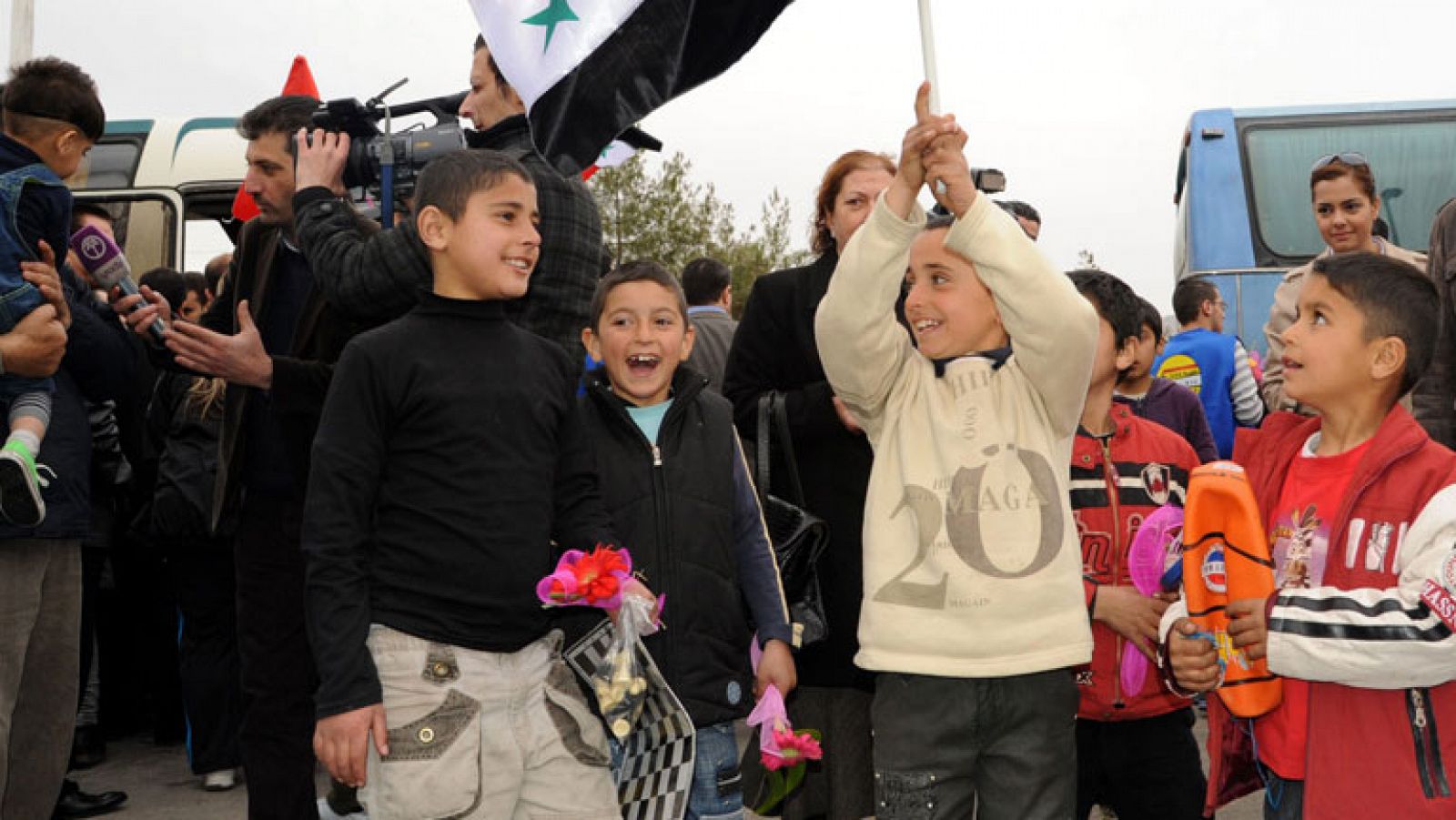 La realidad cotidiana de los niños sirios tras dos años de conflicto