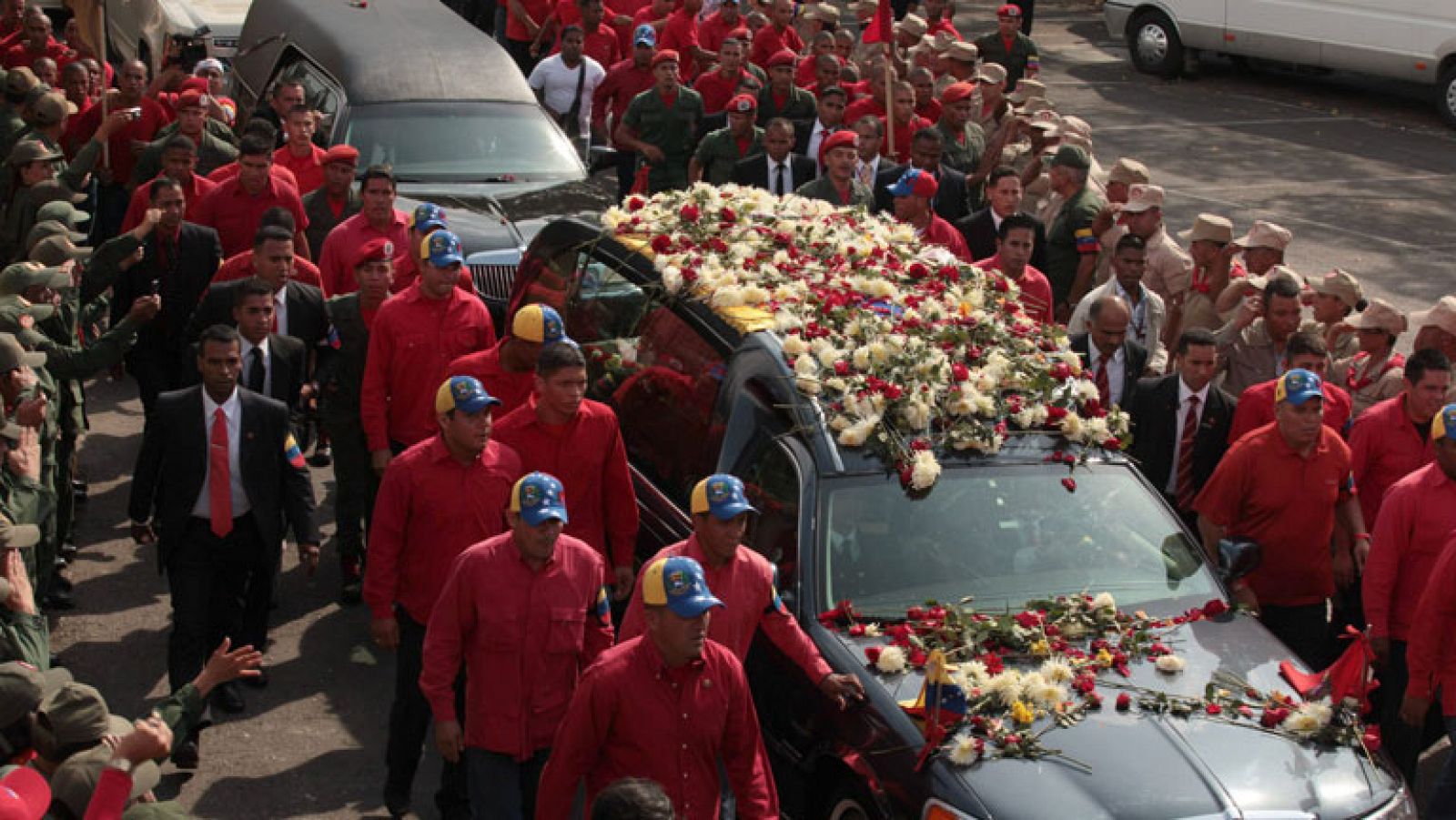 Finalizan los funerales de Hugo Chávez