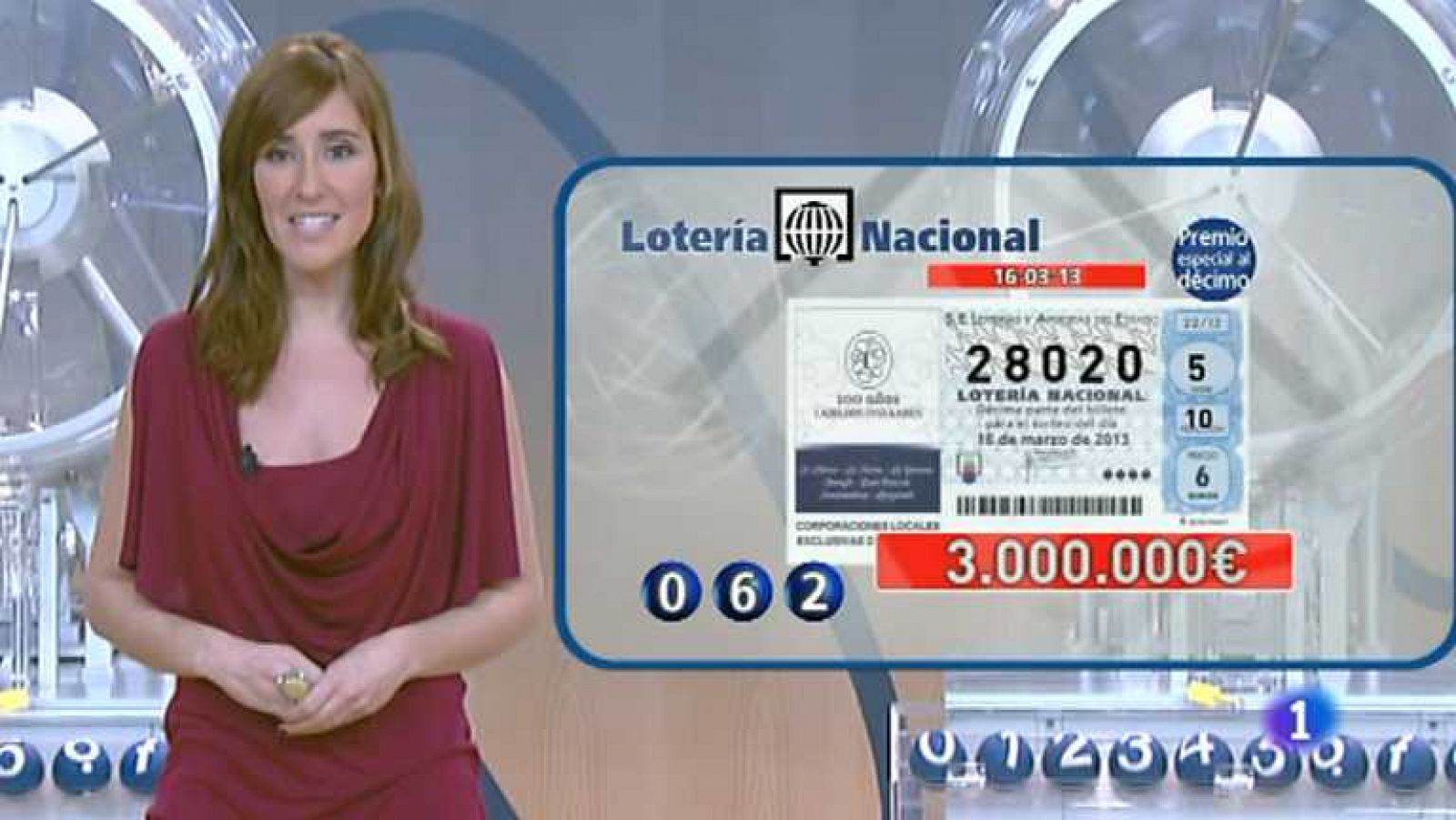 Loterías: Lotería Nacional - 16/03/13 | RTVE Play