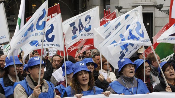 Nueva 'marea blanca' en Madrid 