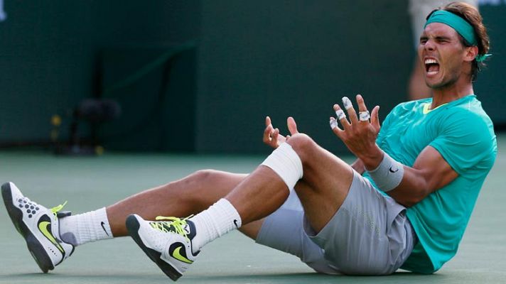 Tenis - Nadal gana a Del Potro en Indian Wells