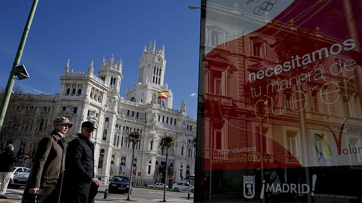 Telediario 1 - Semana olímpica en Madrid