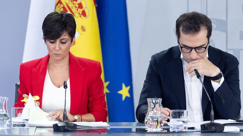 Isabel Rodríguez y Carlos Cuerpo