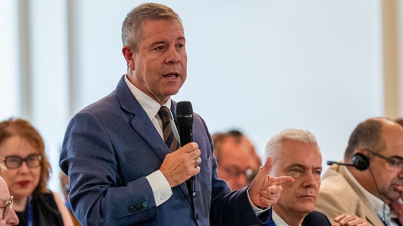 El presidente de la Junta de Comunidades de Castilla-La Mancha, Emiliano García-Page
