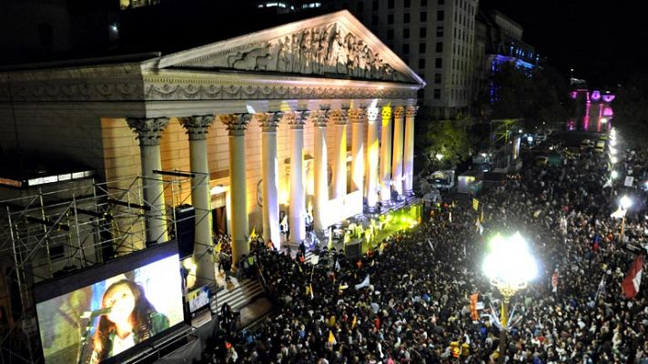 Vigilia en Argentina por Francisco 