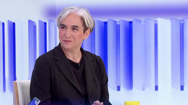 La exalcaldesa de Barcelona Ada Colau en La Hora de La 1