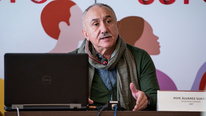 Pepe Álvarez, secretario general de UGT