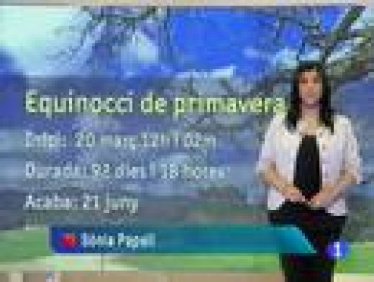 Informatiu Balear - El temps a les Illes Balears - 19/03/13