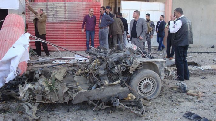 Telediario 1 - Atentados en Irak