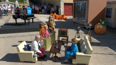 El Telediario 1 celebra los 70 años de TVE desde Robledillo de la Jara