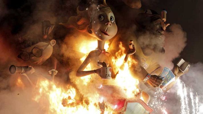 Fallas - Fallas de Valencia 2013. Nit de la Cremá