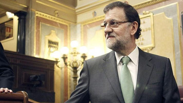 Rajoy en sesión de control