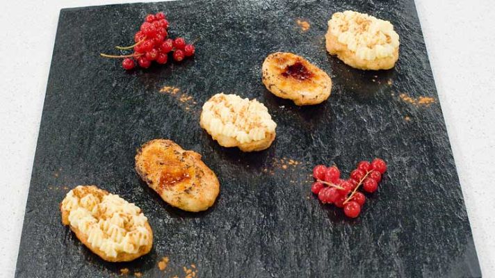 La mañana - Mini torrijas caramelizadas