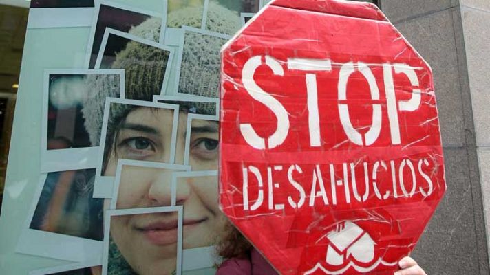 Telediario 1 - Suspensión desahucios en Baleares