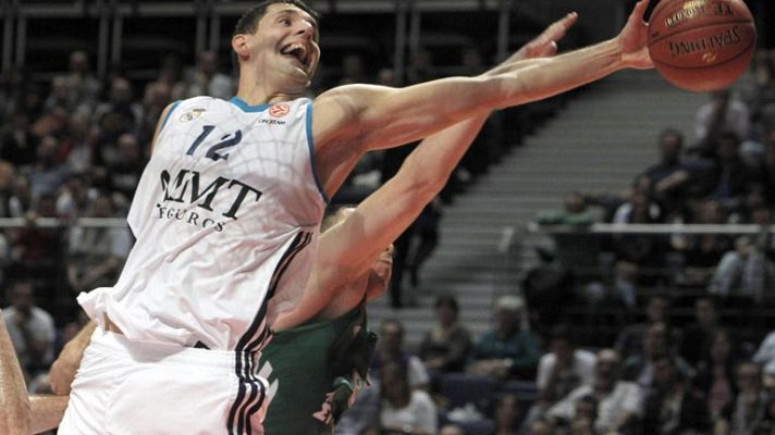 Telediario 1 - Partido grande de la Euroliga entre Real Madrid y Panathinaikos