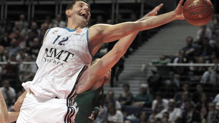 Telediario 1 - Partido grande de la Euroliga entre Real Madrid y Panathinaikos