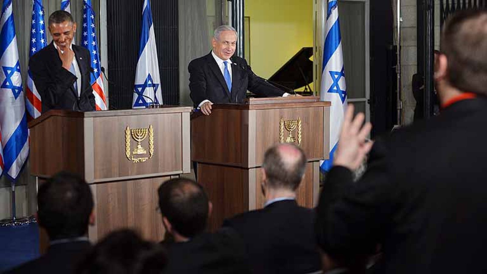 Obama proclama su "alianza eterna" con Israel en su primera visita al país | Ver