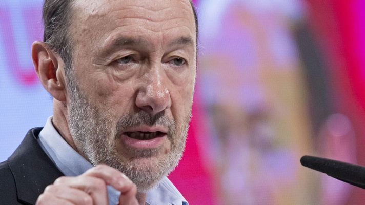 Telediario 1 - Rubalcaba presenta en la Ejecutiva Federal sus propuestas de cambio