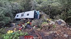 Más de 80 heridos en un accidente de autobús en Barcelona