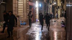 La Policía investiga quién alentó los disturbios de Barcelona