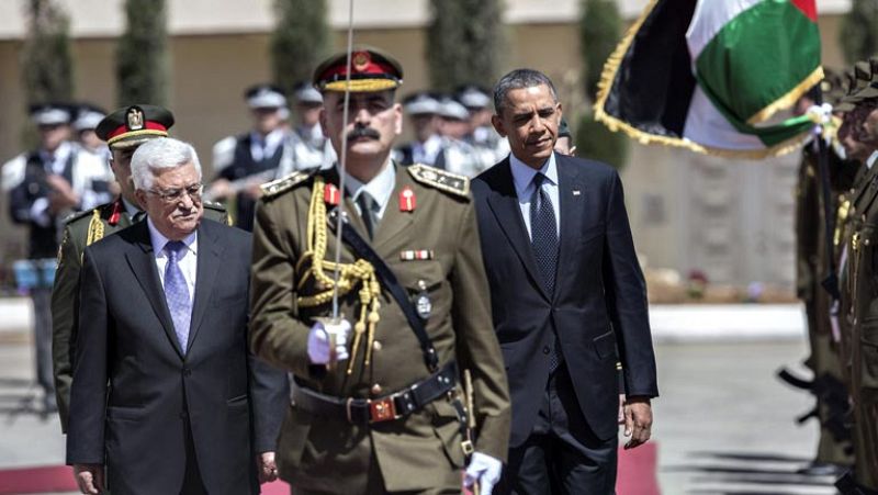 Obama llega a Ramala sin ninguna propuesta para reiniciar el proceso de paz