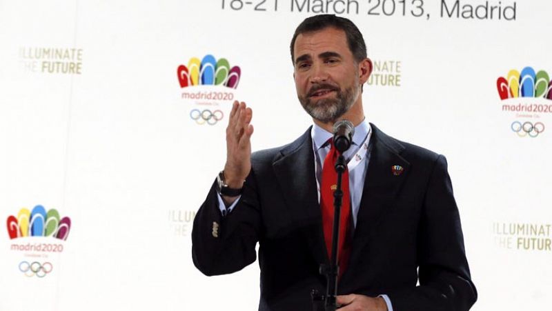 El príncipe de Asturias pone un "sobresaliente, si no matrícula de honor" a Madrid 2020