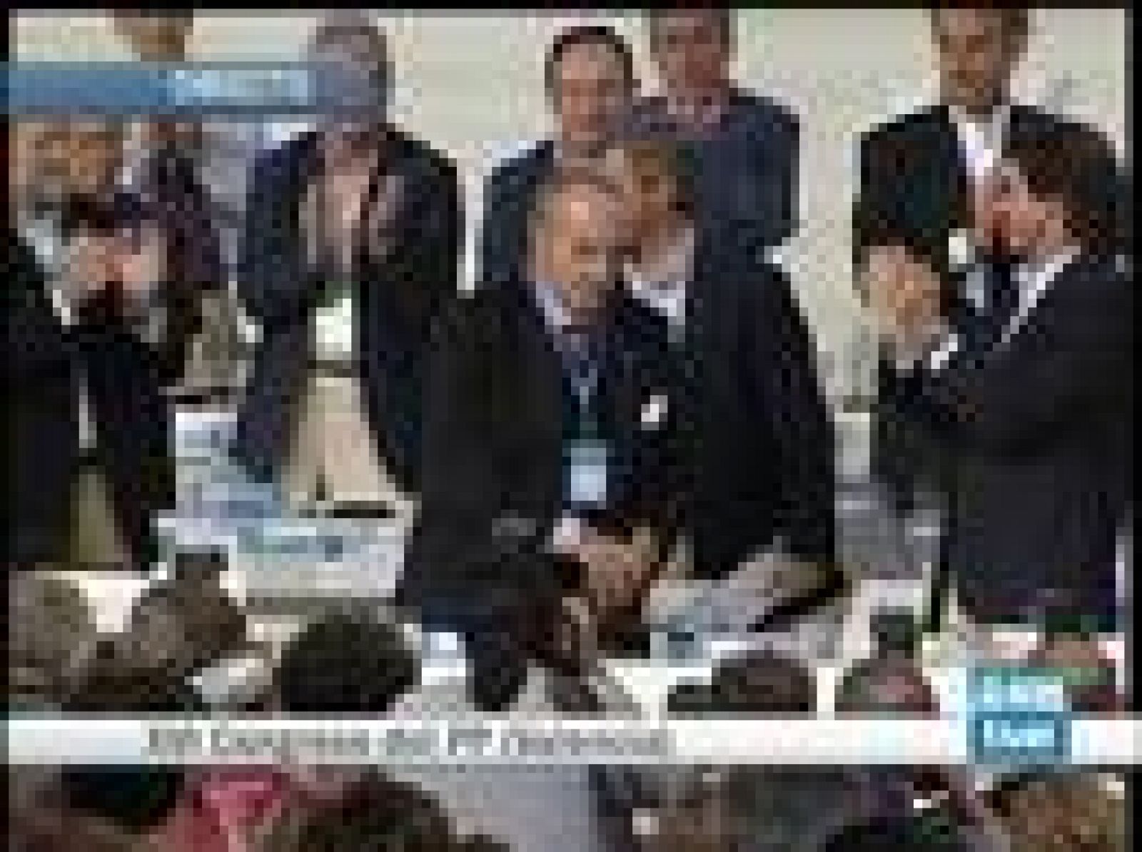 El Secretario General del PP se ha despedido de la política en el Congreso del PP en Valencia.