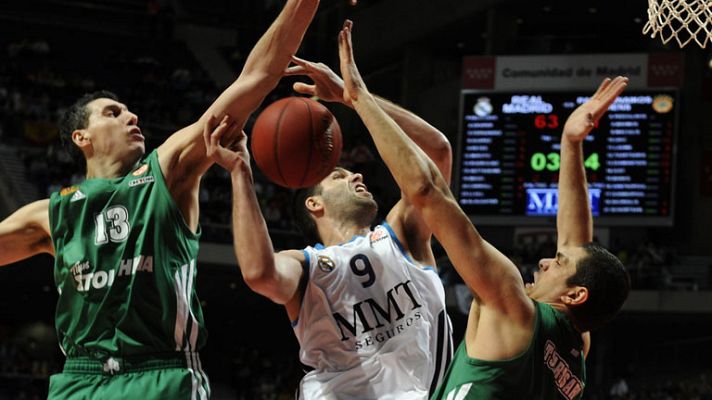 El Madrid cae ante Panathinaikos 