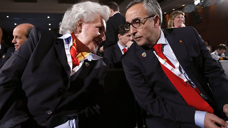 Pilar de Borbón elogia el trabajo de M2020