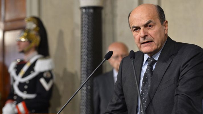 Pier Luigi Bersani, encargado de formar Gobierno en Italia