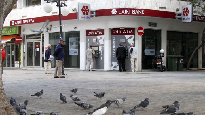 Telediario 1 - Negociaciones en Chipre