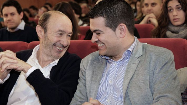 Telediario 1 - Rubalcaba responde a Merkel