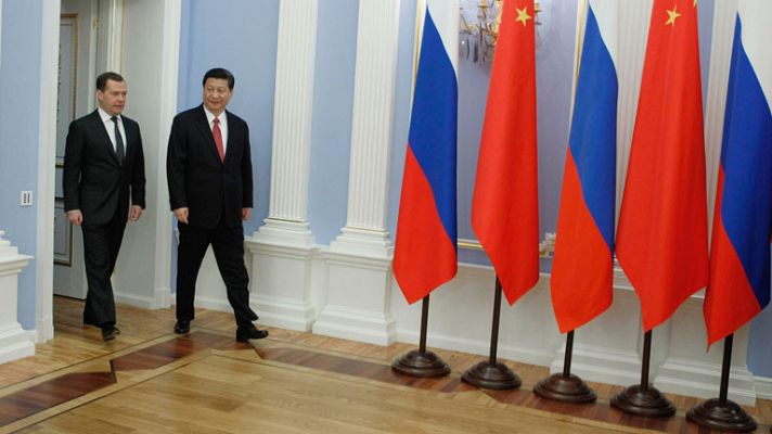 El primer ministro chino, en Rusia