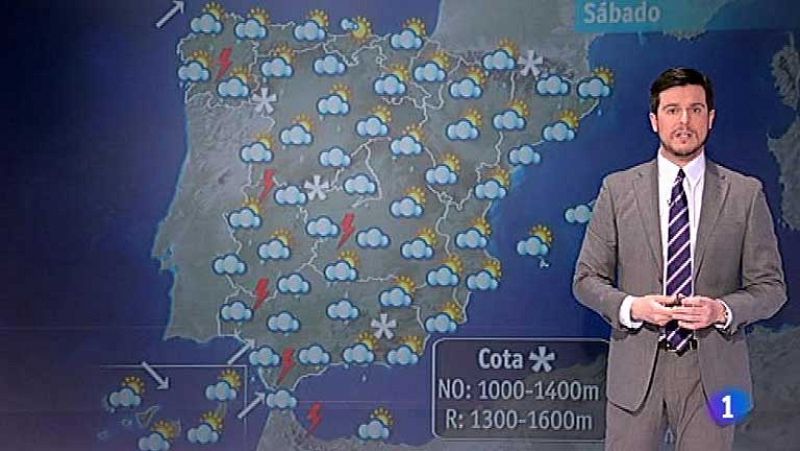 Precipitaciones intensas en el suroeste peninsular