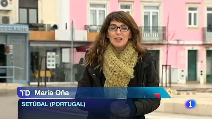 Telediario 1 - Mourinho da las gracias a Pandev