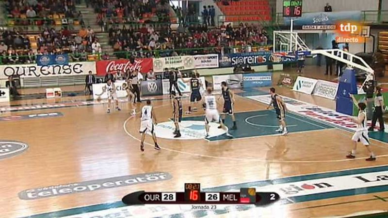  Baloncesto - Liga Adecco Oro. 23ª jornada: Aguas de Sousa Ourense - Club Melilla - ver ahora