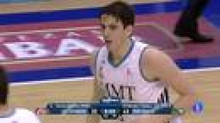 Telediario 1 - Real Madrid, Barça, Caja Laboral y Valencia ganan sus encuentros