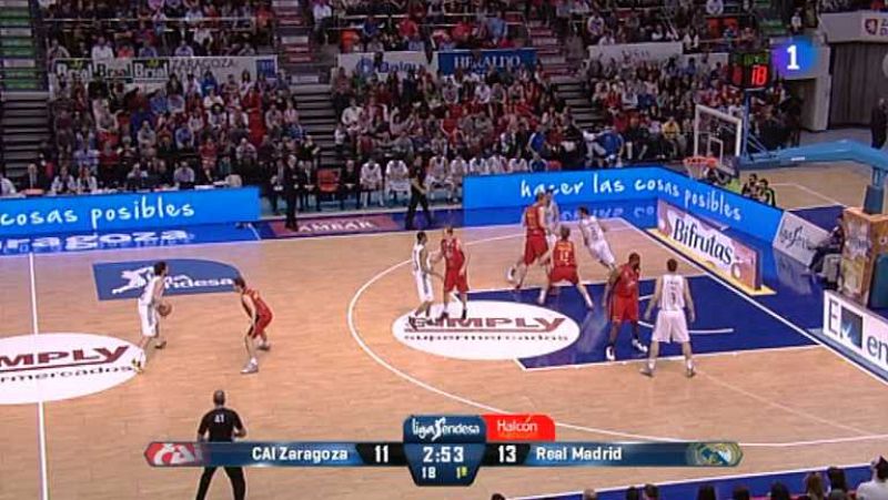 Baloncesto - Liga Endesa - CAI Zaragoza - Real Madrid - ver ahora 