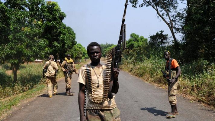 Saqueos en Bangui