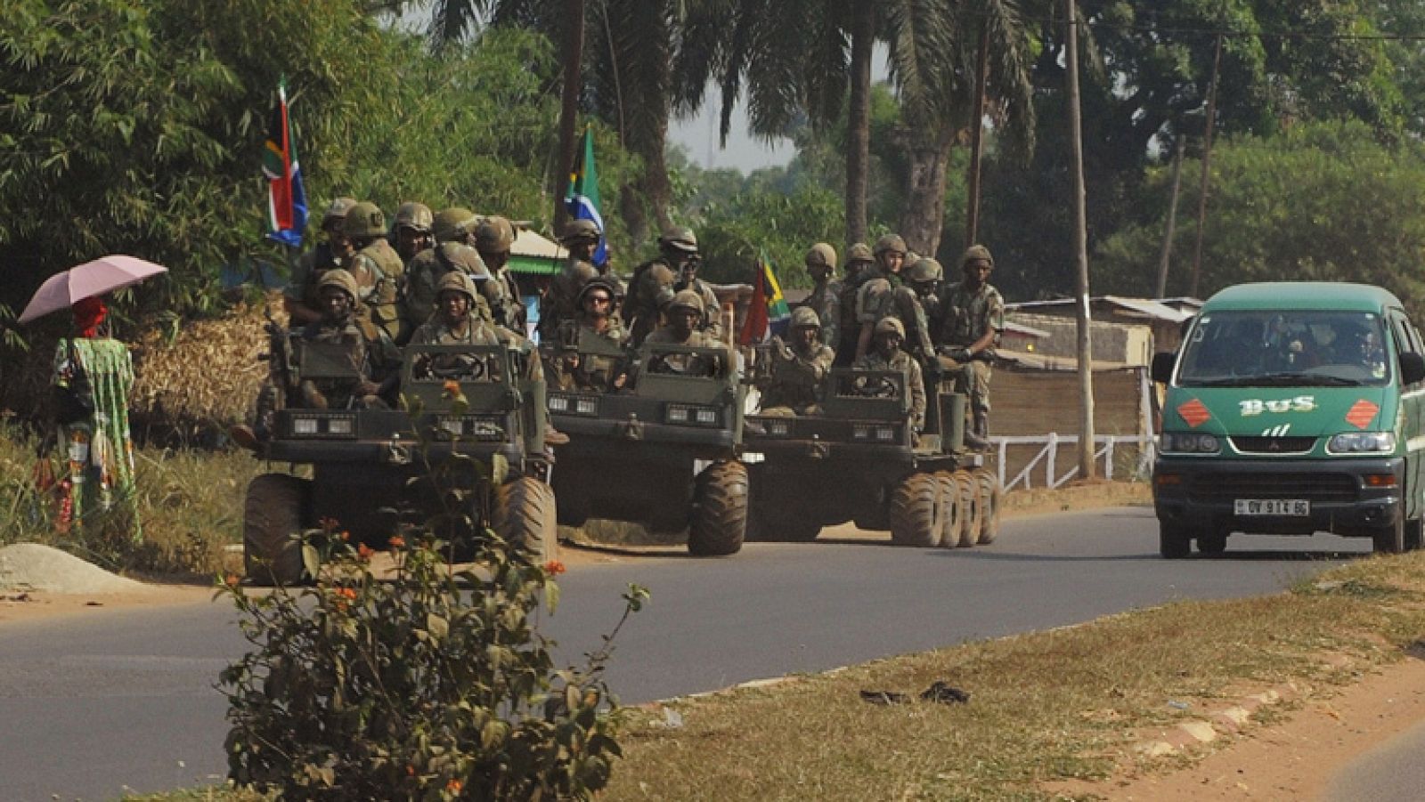 Caos en la República Centroafricana después del golpe de Estado