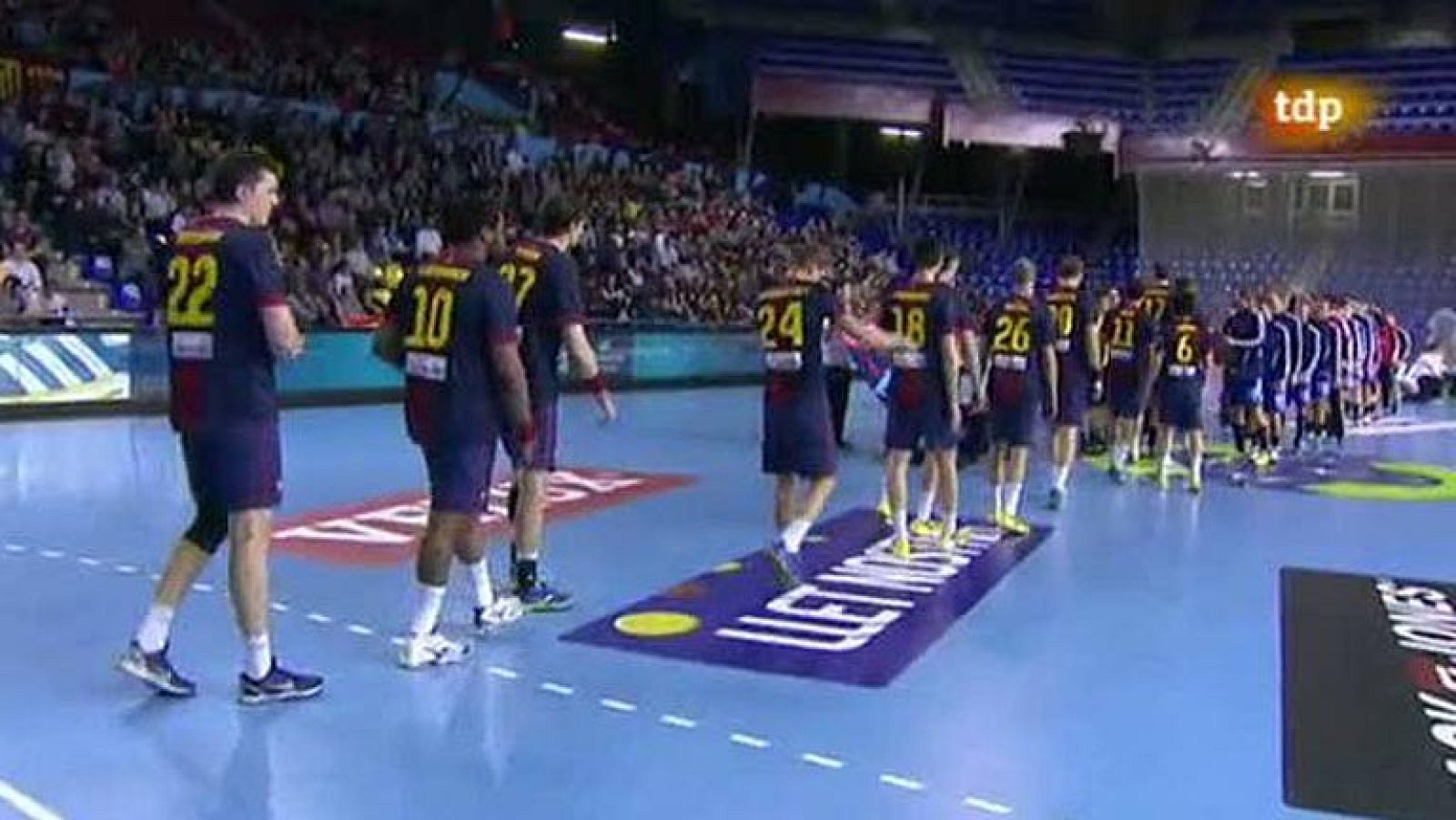 Balonmano - Liga de campeones: 1/8 vuelta: FC Barcelona Intersport-Bjerringbro Silkeborg - escuchar ahora