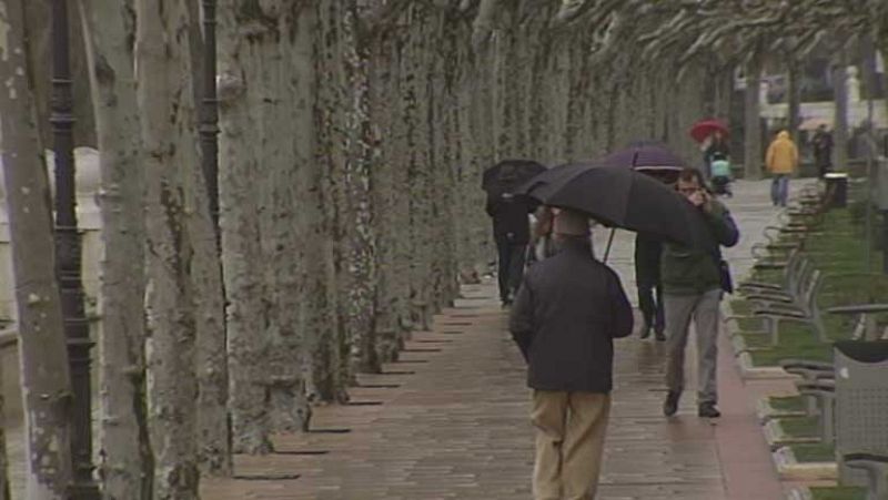 Lluvias en Galicia y Sistema Central, y fuerte viento en levante 