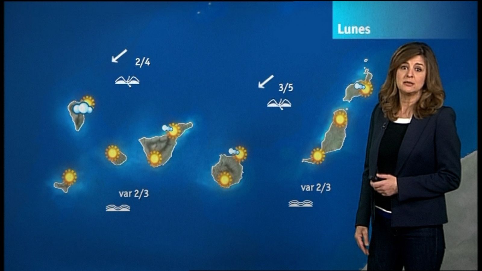 El tiempo en Canarias - 25/03/13 | Ver