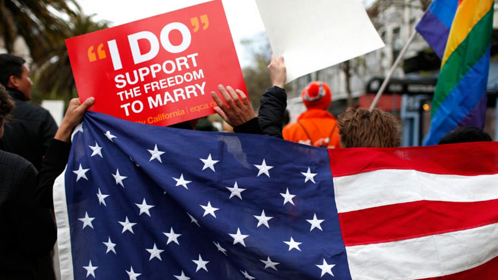 Telediario 1: El Tribunal Supremo de EE.UU. se pronunciará sobre dos casos de matrimonio homosexual | RTVE Play