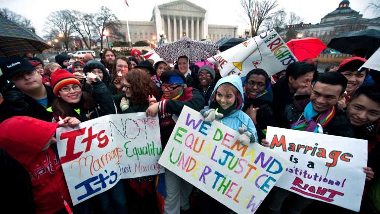 Llega al Tribunal Supremo de EE.UU. el debate sobre el matrimonio homosexual