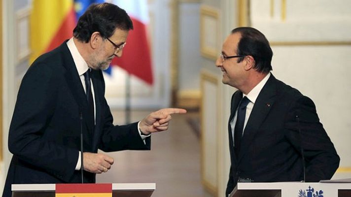 Informativo 24h - Rajoy y Hollande defienden que la unión bancaria habría evitado la situación de Chipre